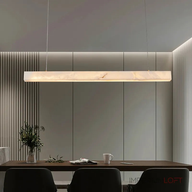 Реечный светодиодный светильник квадратного сечения из мрамора GREG L120 от ImperiumLoft Реечный светодиодный светильник квадратного сечения из мрамора GREG L120 от ImperiumLoft