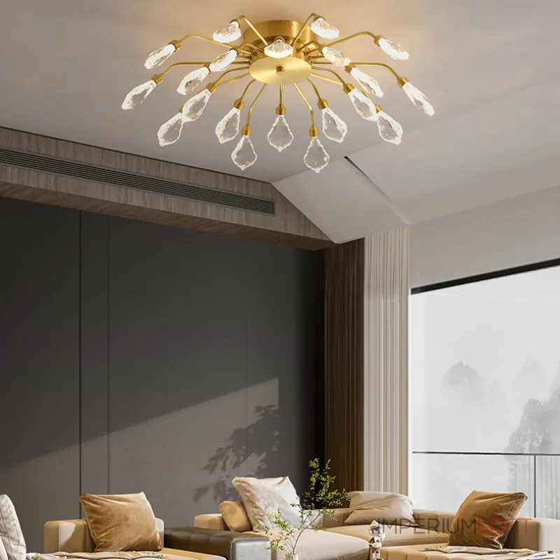 Потолочная люстра GLORIOLE CH D60 от ImperiumLoft Потолочная люстра GLORIOLE CH D60 от ImperiumLoft