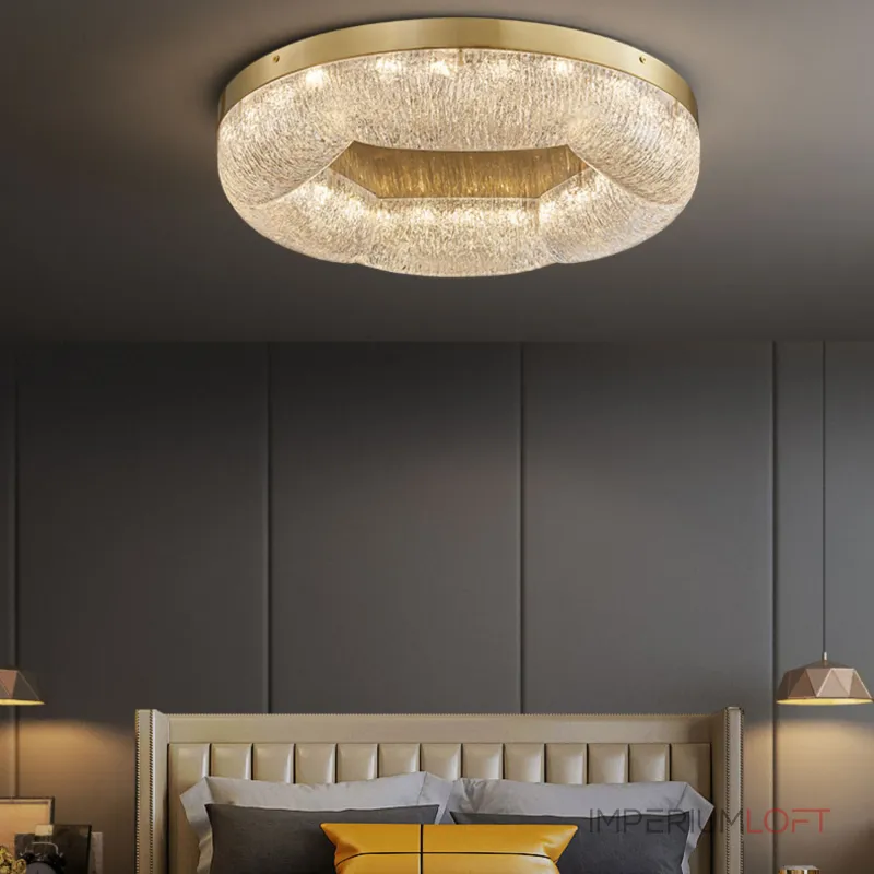 Серия потолочных светодиодных светильников с волнистым полупрозрачным корпусом с эффектом льда NELIUS WAVY CH В D50 Серия потолочных светодиодных светильников с волнистым полупрозрачным корпусом с эффектом льда NELIUS WAVY CH В D50