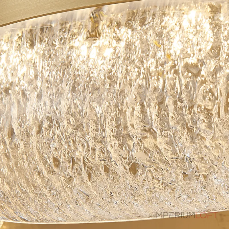 Серия потолочных светодиодных светильников с волнистым полупрозрачным корпусом с эффектом льда NELIUS WAVY CH В D50 Серия потолочных светодиодных светильников с волнистым полупрозрачным корпусом с эффектом льда NELIUS WAVY CH В D50