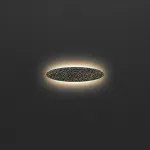 Серия светодиодных настенных светильников с латунным корпусом овальной формы и рельефной поверхностью с чернением MILIUS SHADE L81 от ImperiumLoft