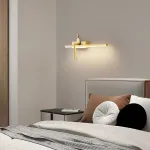 Серия настенных светильников с человеческой фигуркой на полочке с LED подсветкой REMUS BENCH Black от ImperiumLoft