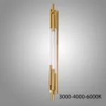 Настенный светодиодный светильник из нескольких разноуровневых светодиодных стержней VALDUS 3000-4000-6000К