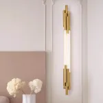 Настенный светодиодный светильник из нескольких разноуровневых светодиодных стержней VALDUS 3000К