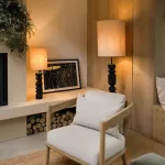 Торшер с фигурной стойкой из высококачественной древесины и цилиндрическим текстильным плафоном WILHARD от ImperiumLoft Торшер с фигурной стойкой из высококачественной древесины и цилиндрическим текстильным плафоном WILHARD от ImperiumLoft