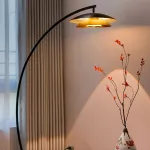 Светодиодный торшер с двойным купольным плафоном и линзированным источником света на дугообразной стойке TERRY FL ARC от ImperiumLoft Светодиодный торшер с двойным купольным плафоном и линзированным источником света на дугообразной стойке TERRY FL ARC от ImperiumLoft