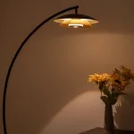 Светодиодный торшер с двойным купольным плафоном и линзированным источником света на дугообразной стойке TERRY FL ARC от ImperiumLoft Светодиодный торшер с двойным купольным плафоном и линзированным источником света на дугообразной стойке TERRY FL ARC от ImperiumLoft