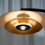 Светодиодный торшер с двойным купольным плафоном и линзированным источником света на дугообразной стойке TERRY FL ARC от ImperiumLoft Светодиодный торшер с двойным купольным плафоном и линзированным источником света на дугообразной стойке TERRY FL ARC от ImperiumLoft