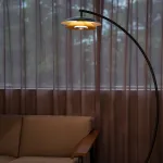 Светодиодный торшер с двойным купольным плафоном и линзированным источником света на дугообразной стойке TERRY FL ARC от ImperiumLoft Светодиодный торшер с двойным купольным плафоном и линзированным источником света на дугообразной стойке TERRY FL ARC от ImperiumLoft