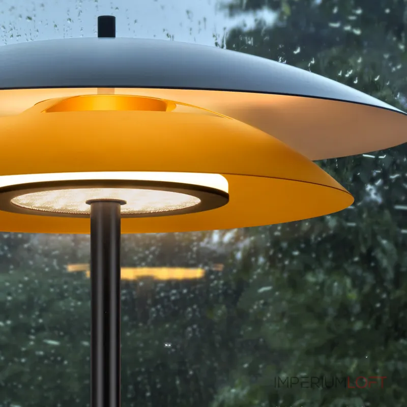 Светодиодный торшер с двойным купольным плафоном, полочками и сенсорным переключением цветовой температуры TERRY FL от ImperiumLoft Светодиодный торшер с двойным купольным плафоном, полочками и сенсорным переключением цветовой температуры TERRY FL от ImperiumLoft