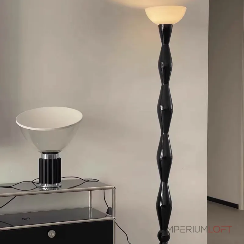 Светодиодный торшер с плафоном в форме чаши и фигурной стойкой ULFSTAND от ImperiumLoft Светодиодный торшер с плафоном в форме чаши и фигурной стойкой ULFSTAND от ImperiumLoft