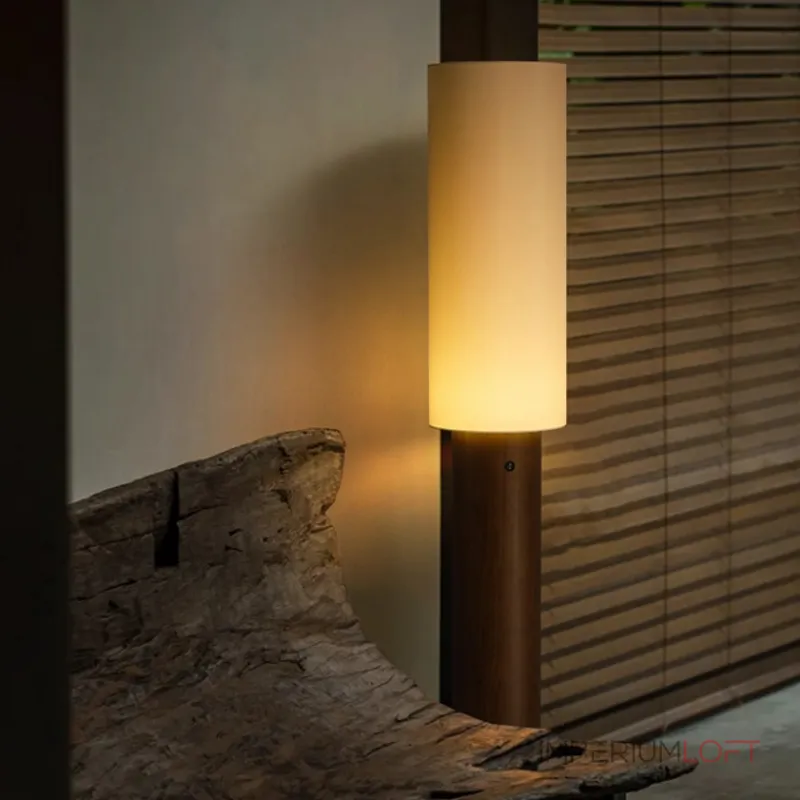 Серия торшеров с выключателем на цилиндрическим основании из высококачественной древесины и текстильным плафоном SMOT Light Brown от ImperiumLoft Серия торшеров с выключателем на цилиндрическим основании из высококачественной древесины и текстильным плафоном SMOT Light Brown от ImperiumLoft