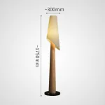 Серия торшеров с коническим корпусом из высококачественной древесины и асимметричным текстильным плафоном VALE Light Brown от ImperiumLoft Серия торшеров с коническим корпусом из высококачественной древесины и асимметричным текстильным плафоном VALE Light Brown от ImperiumLoft