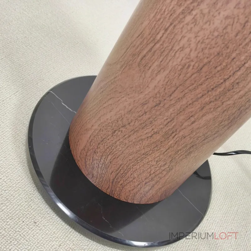 Серия торшеров с коническим корпусом из высококачественной древесины и асимметричным текстильным плафоном VALE Dark Brown от ImperiumLoft Серия торшеров с коническим корпусом из высококачественной древесины и асимметричным текстильным плафоном VALE Dark Brown от ImperiumLoft