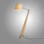 Серия торшеров с наклонным корпусом из высококачественной древесины и текстильным плафоном CLETUS Light Brown от ImperiumLoft Серия торшеров с наклонным корпусом из высококачественной древесины и текстильным плафоном CLETUS Light Brown от ImperiumLoft