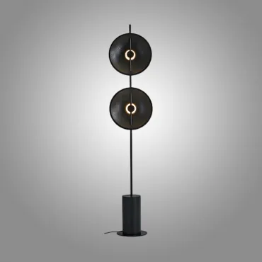 Торшер DELANO WOOD FL Black