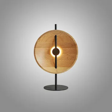 Настольная лампа DELANO WOOD TAB Light Brown