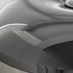 Подвесной светильник с комбинацией декоративной LED подсветки воздушных пузырьков внутри прозрачного плафона и направленного сквозь оптическую линзу света EDIS