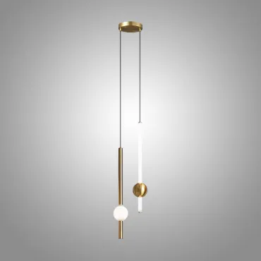 Подвесной светильник WAND VRT H50 L2 Brass