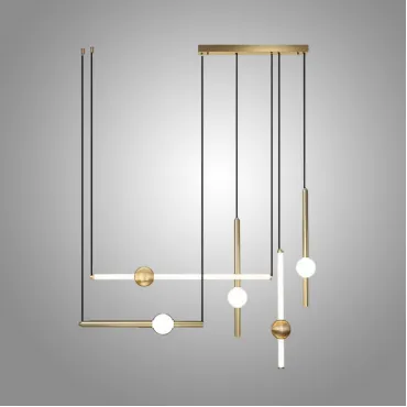 Подвесной светильник WAND COMBO L5 Brass