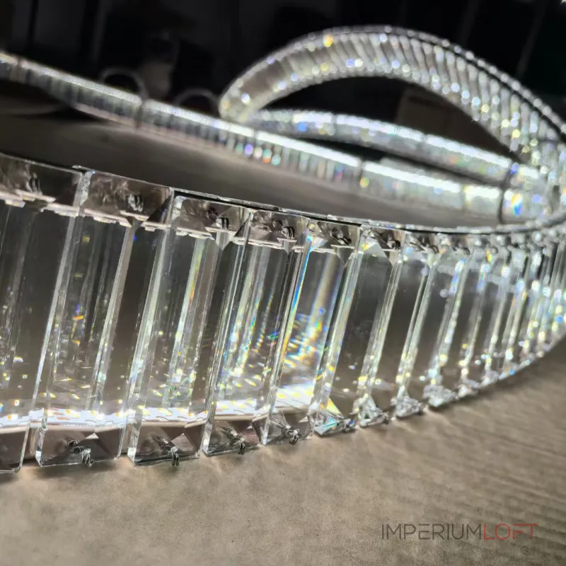 Подвесная люстра BERTOLDA SPIRAL D120 Silver