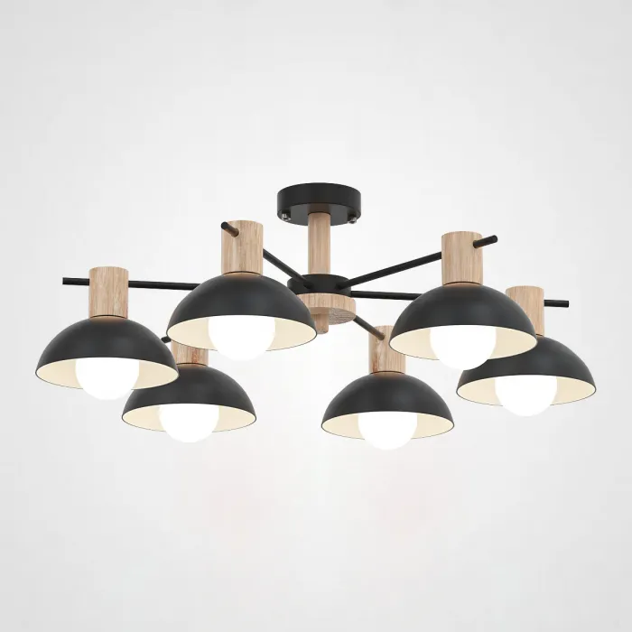Люстра на штанге DOS D68 Black от ImperiumLoft
