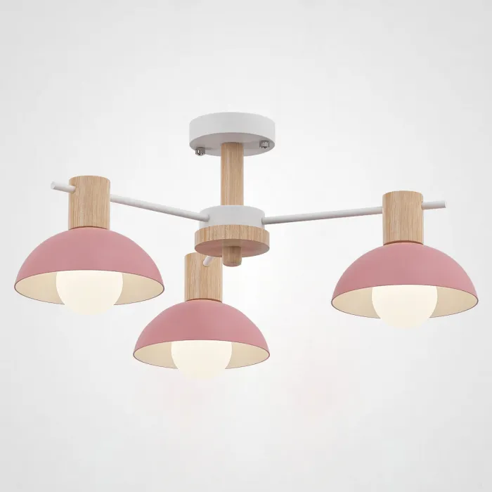 Люстра на штанге DOS D58 Pink от ImperiumLoft