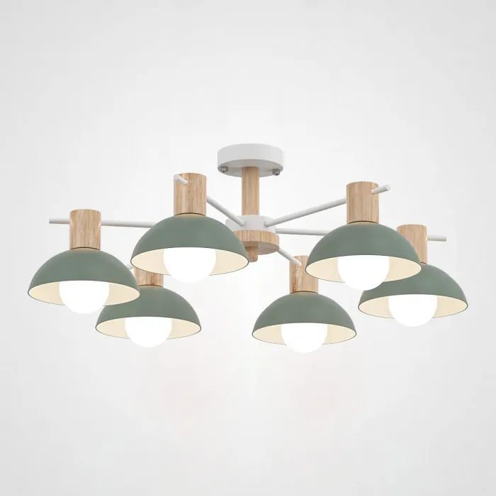 Люстра на штанге DOS D68 Green от ImperiumLoft