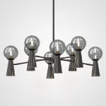 Потолочная люстра ABELINA L16 Black Grey от ImperiumLoft