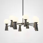 Потолочная люстра ABELINA L20 Black White  от ImperiumLoft
