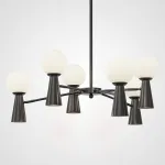 Потолочная люстра ABELINA L12 Black White от ImperiumLoft