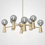 Потолочная люстра ABELINA L16 Gold Grey от ImperiumLoft
