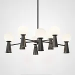 Потолочная люстра ABELINA L16 Black White от ImperiumLoft