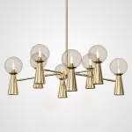 Потолочная люстра ABELINA L16 Gold Amber от ImperiumLoft