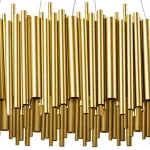 Подвесная люстра HEIMO CH D45 Gold от ImperiumLoft