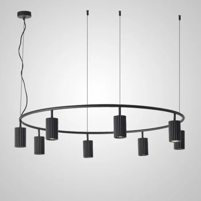 Подвесная люстра MAISY D60 Black от ImperiumLoft