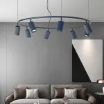Подвесная люстра MAISY D60 Black от ImperiumLoft