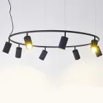 Подвесная люстра MAISY D60 Black от ImperiumLoft