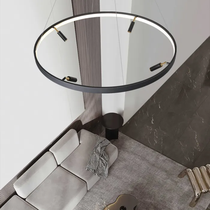 Подвесная люстра RAPID CH D60 Black Brass от ImperiumLoft