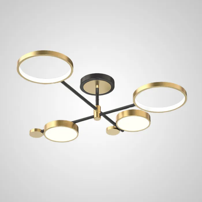 Потолочная люстра MARSA L4 Gold от ImperiumLoft