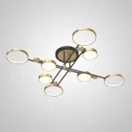 Потолочная люстра MARSA L4 Gold от ImperiumLoft