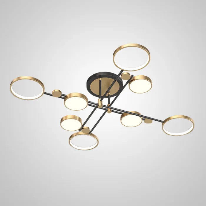 Потолочная люстра MARSA L4 Gold от ImperiumLoft