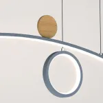 Подвесной светильник ABIGAIL LONG Gray