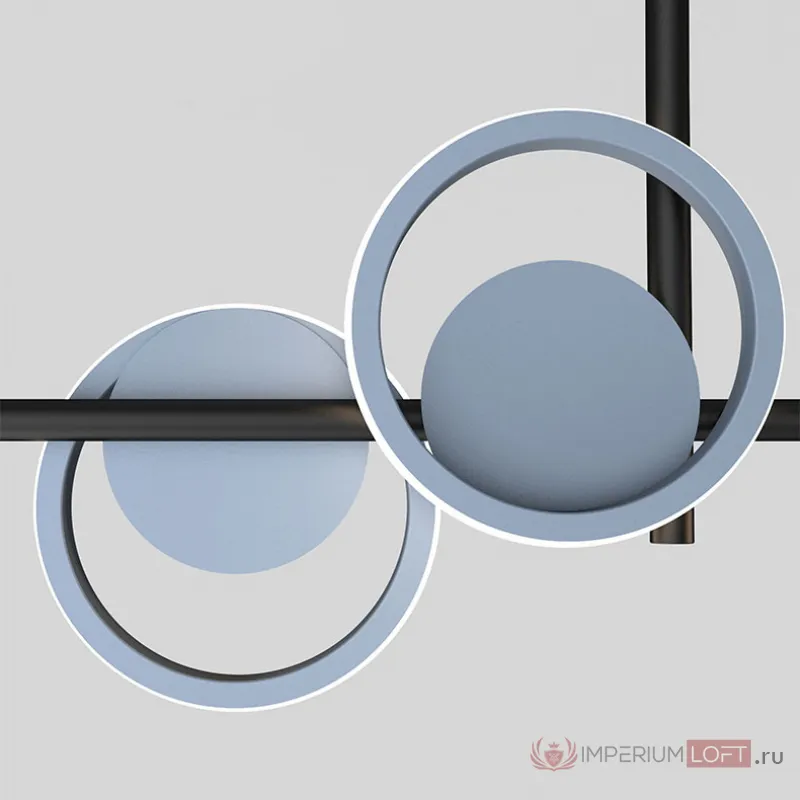 Потолочный светильник ANSTEN L1 Grey Black от ImperiumLoft