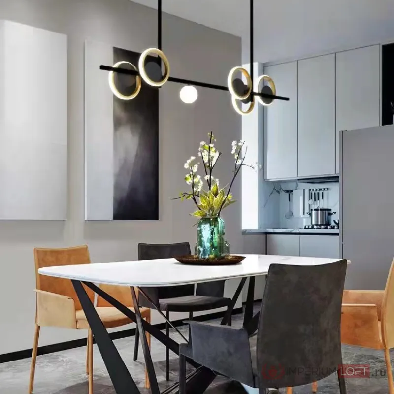 Потолочный светильник ANSTEN L1 Grey Black от ImperiumLoft