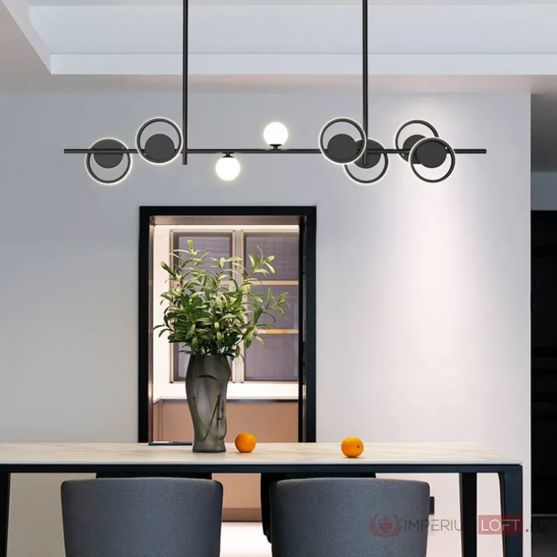 Потолочный светильник ANSTEN L1 Grey Black от ImperiumLoft