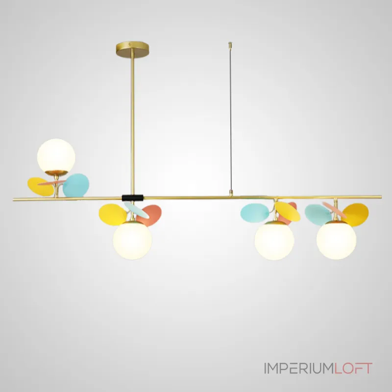 Потолочный светильник Light of MATISSE LONG White от ImperiumLoft Потолочный светильник Light of MATISSE LONG White от ImperiumLoft