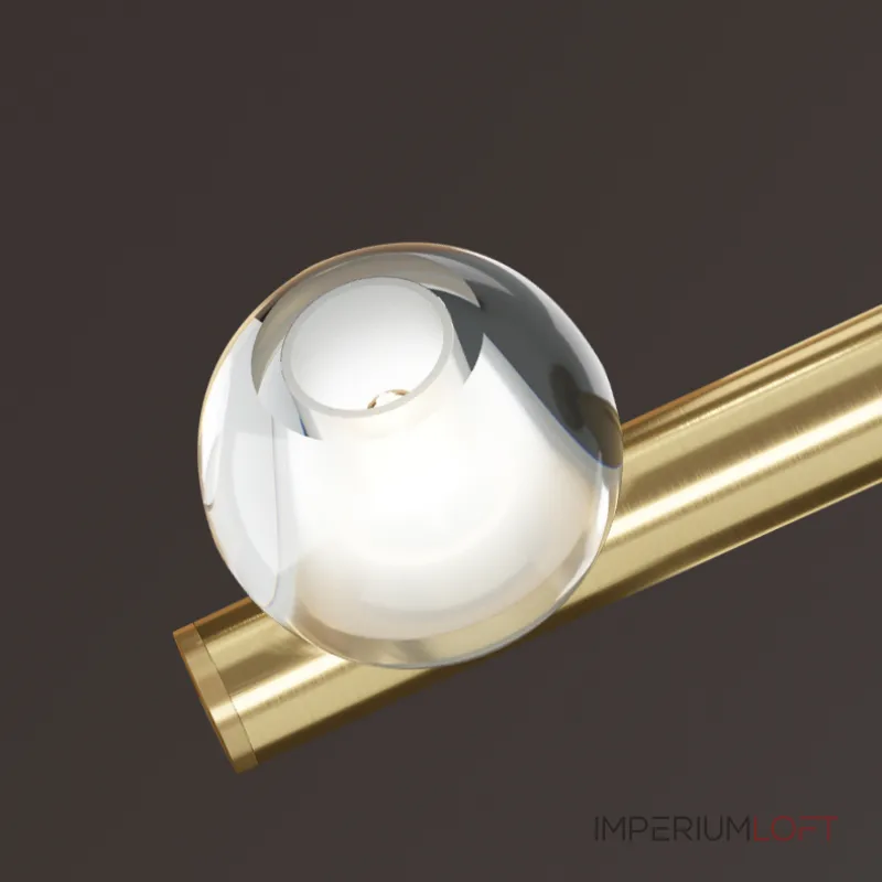 Подвесной светильник ILIANA LONG L102 Brass Black