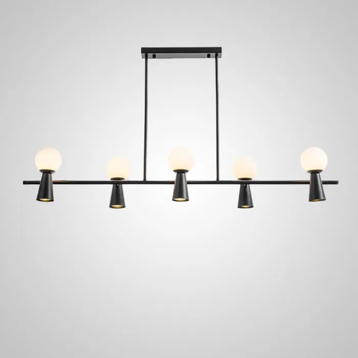 Потолочный светильник ABELINA LONG L6 Gold White от ImperiumLoft