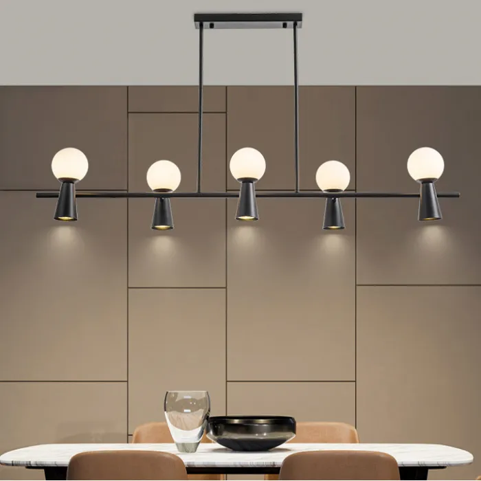 Потолочный светильник ABELINA LONG L6 Gold White от ImperiumLoft